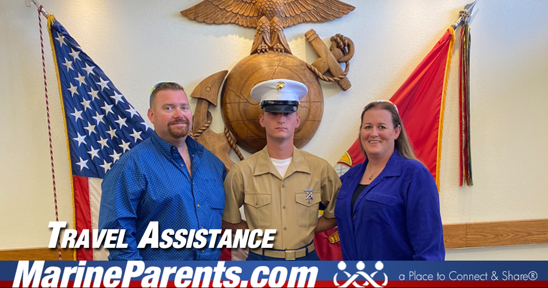 MPTA Helps Marine Parents, Lindsey & Sean, Attend Graduation