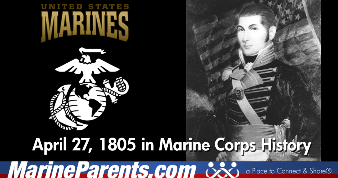 American Flag Raised Over Derne