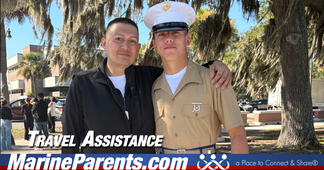 MPTA Helps Marine Father, Christopher, Attend Graduation