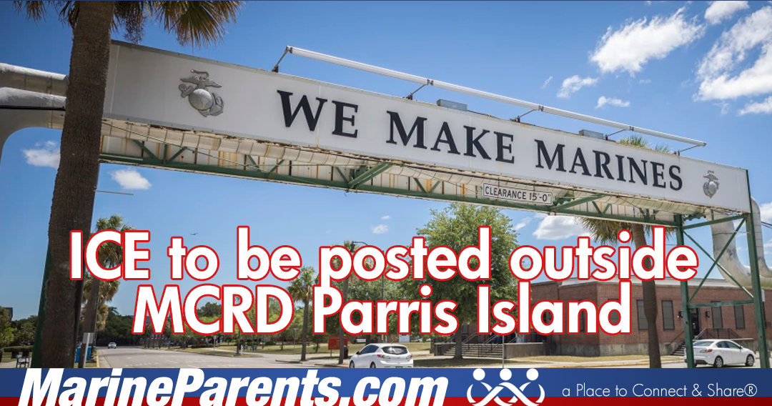 ICE agents will be stationed outside Marine Corps graduation events in South Carolina